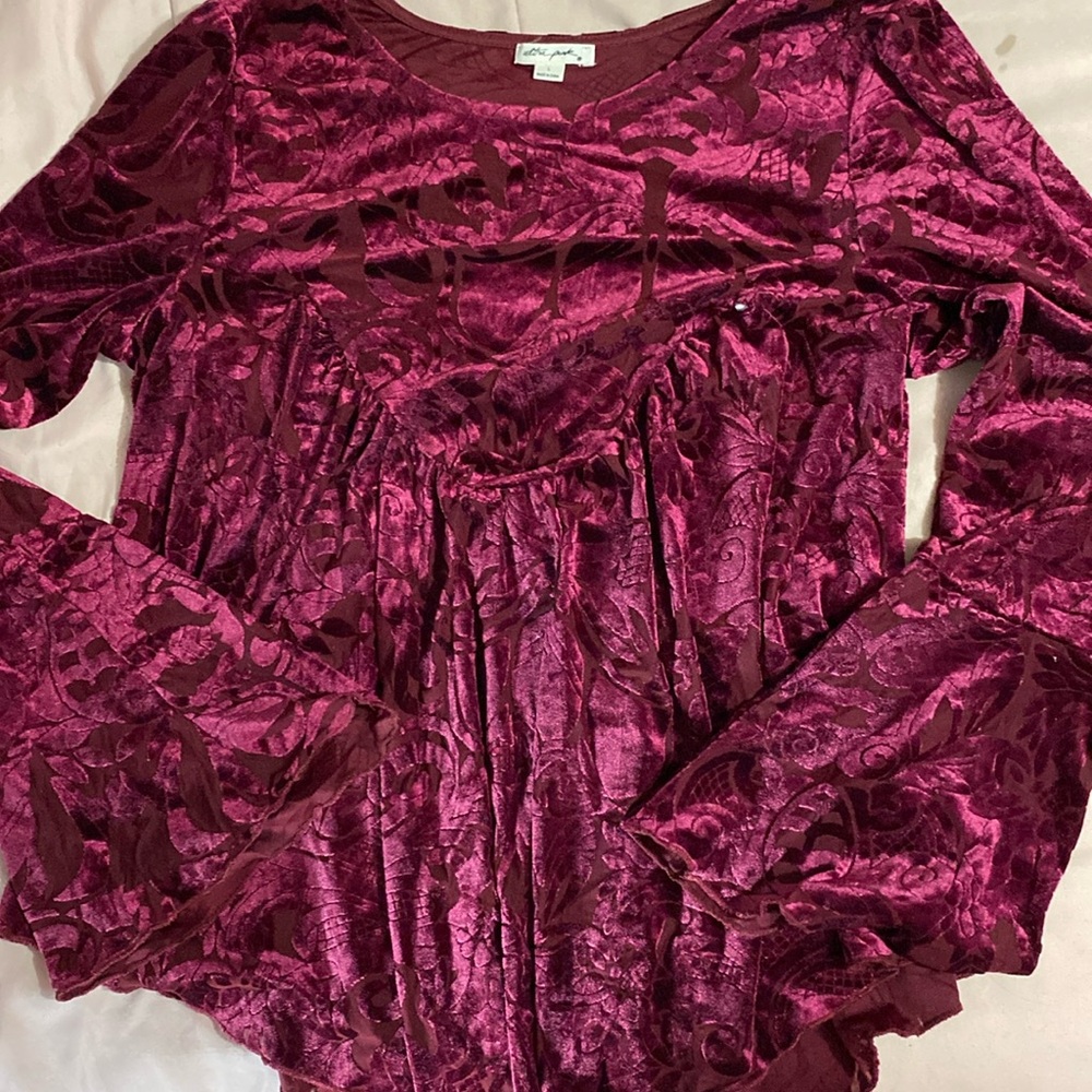 Long sleeved boho blouse